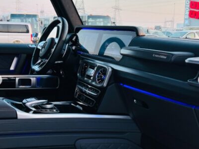 2021 MERCEDES BENZ G 63 White-Black CHASSIS GUARANTEE