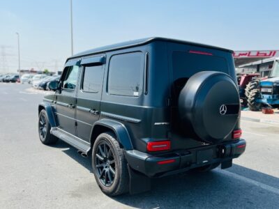 2019 MERCEDES BENZ G 63 Matte Black-Beige FULL OPTION