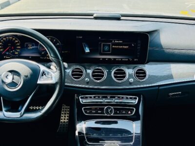 2017 MERCEDES BENZ E43 Black-Black CHASSIS GUARANTEE