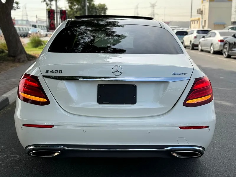 2018 Mercedes-Benz E-Class E400 4Matic White in MINT CONDITION