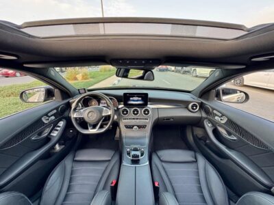 Black MERCEDES-BENZ c 200 2016 A/T Petrol