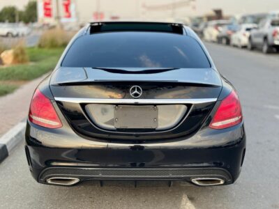 Black MERCEDES-BENZ c 200 2016 A/T Petrol