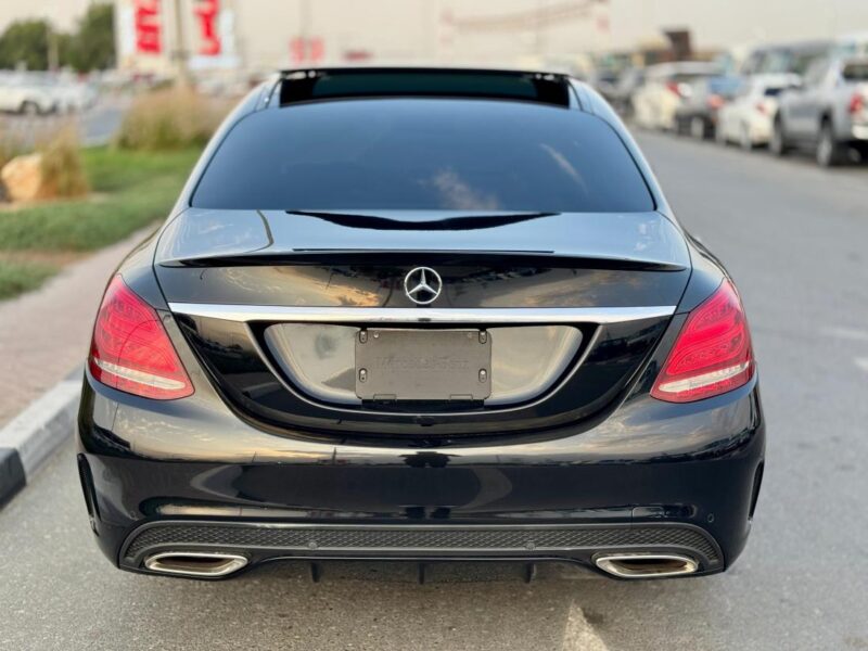 Black MERCEDES-BENZ c 200 2016 A/T Petrol