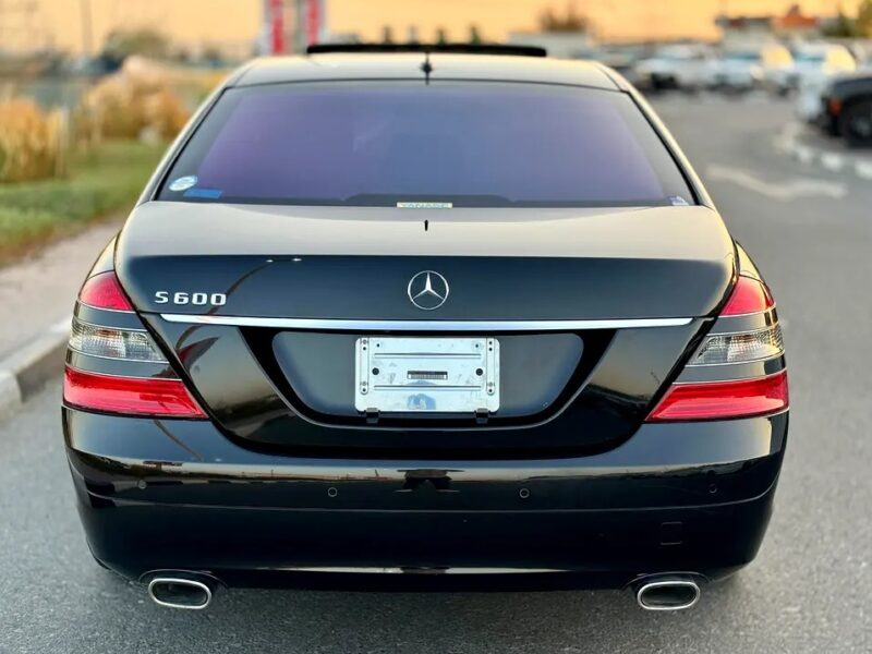 2007 Mercedes-Benz S-Class S 600L Black Clean Title Excellent Condition