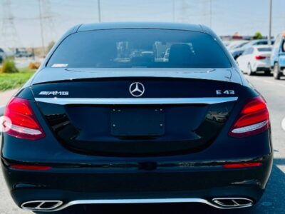 2017 MERCEDES BENZ E43 Black-Black CHASSIS GUARANTEE