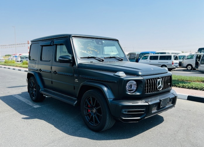 2019 MERCEDES BENZ G 63 Matte Black-Beige FULL OPTION