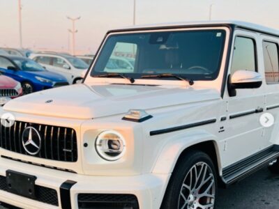 2021 MERCEDES BENZ G 63 White-Black CHASSIS GUARANTEE