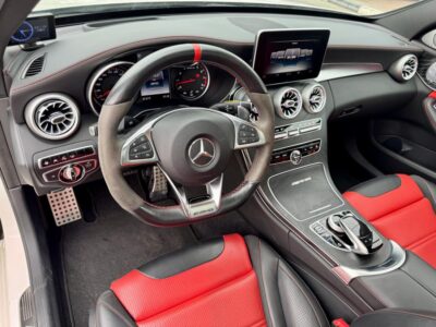 MERCEDES-BENZ C 63 WHITE-RED 2016 Petrol A/T