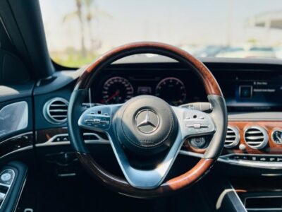 2019 MERCEDES BENZ S 450 Silver-Black CHASSIS GUARANTEE