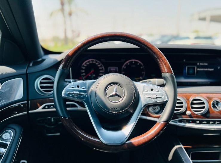 2019 MERCEDES BENZ S 450 Silver-Black CHASSIS GUARANTEE