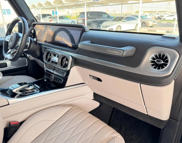 2022 MERCEDES BENZ G63 AMG V8 Black-Beige AUCTION GRADE 4.5/B