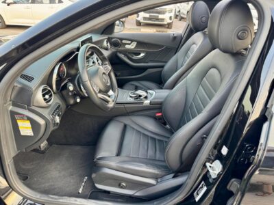 Black MERCEDES-BENZ c 200 2016 A/T Petrol