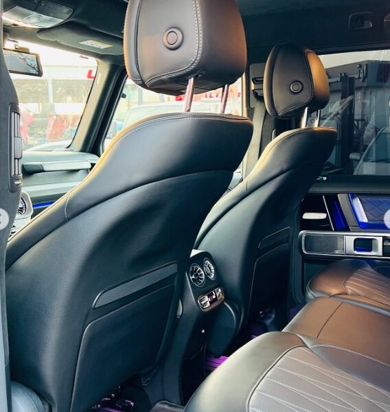 2021 MERCEDES BENZ G 63 White-Black CHASSIS GUARANTEE