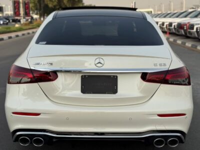 2023 MERCEDES BENZ E53 AMG V6 White AUCTION GRADE 4.5/B