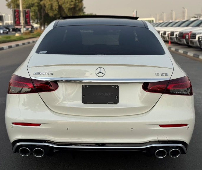 2023 MERCEDES BENZ E53 AMG V6 White AUCTION GRADE 4.5/B