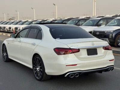 2023 MERCEDES BENZ E53 AMG V6 White AUCTION GRADE 4.5/B