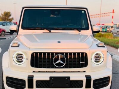 2021 MERCEDES BENZ G 63 White-Black CHASSIS GUARANTEE