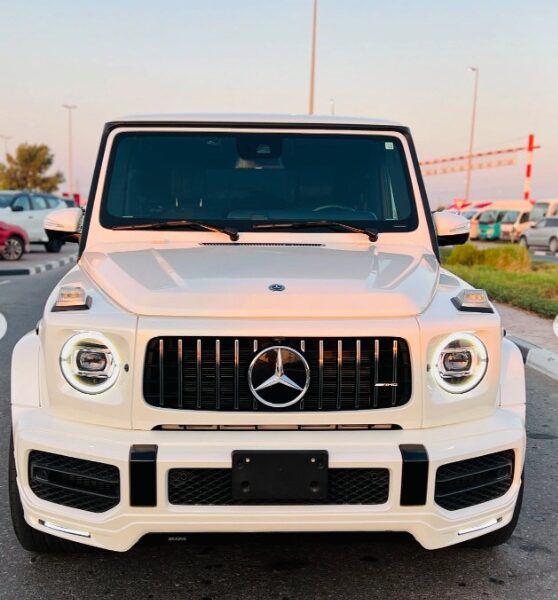 2021 MERCEDES BENZ G 63 White-Black CHASSIS GUARANTEE
