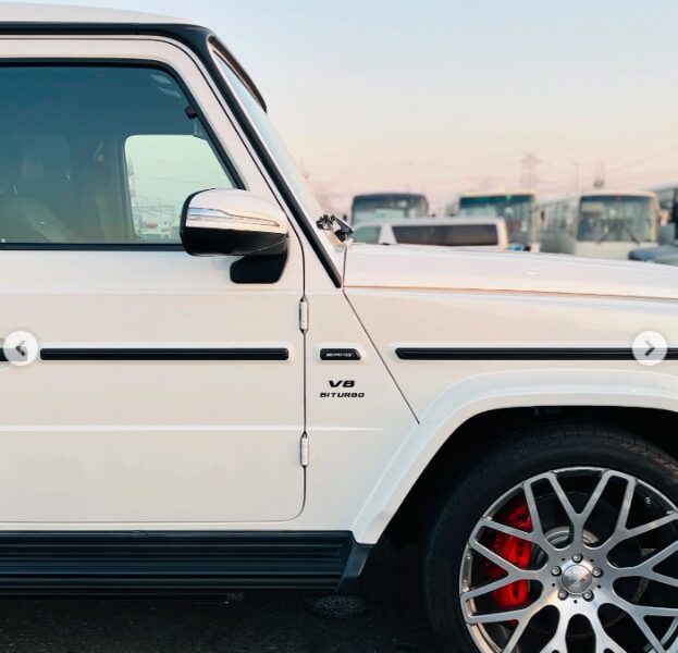 2021 MERCEDES BENZ G 63 White-Black CHASSIS GUARANTEE
