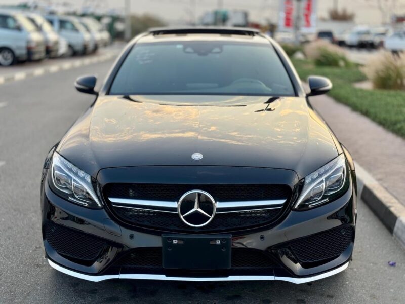 Black MERCEDES-BENZ c 200 2016 A/T Petrol
