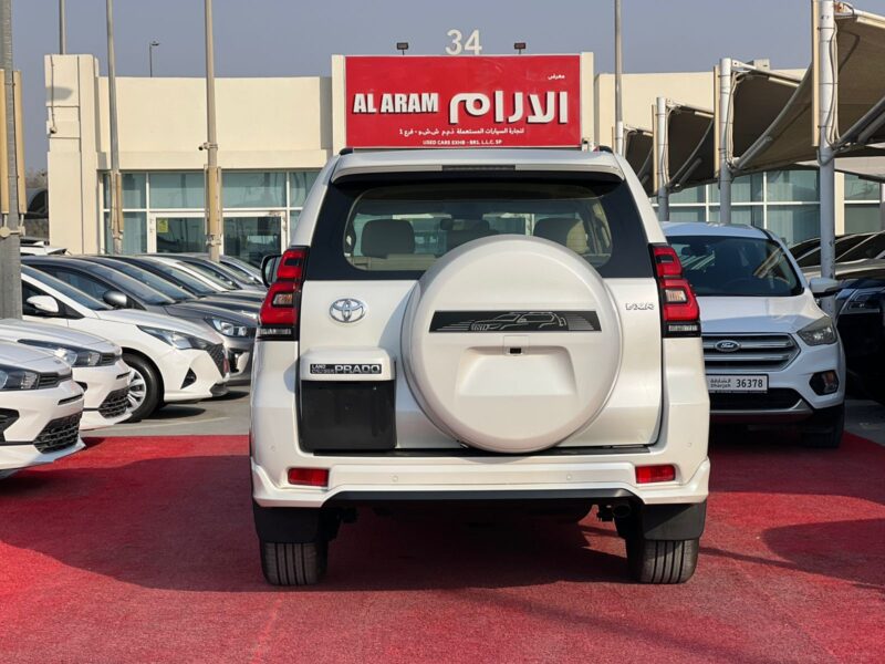 2022 Toyota Prado Adventure V6 4.0L White-Beige