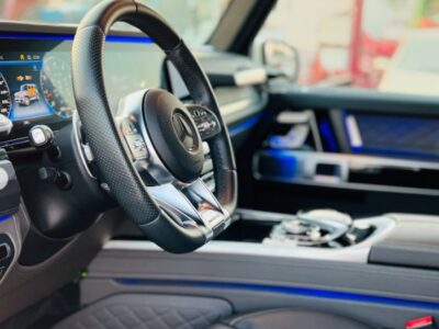 2021 MERCEDES BENZ G 63 White-Black CHASSIS GUARANTEE