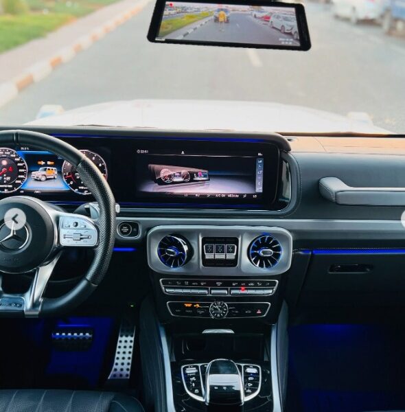 2021 MERCEDES BENZ G 63 White-Black CHASSIS GUARANTEE