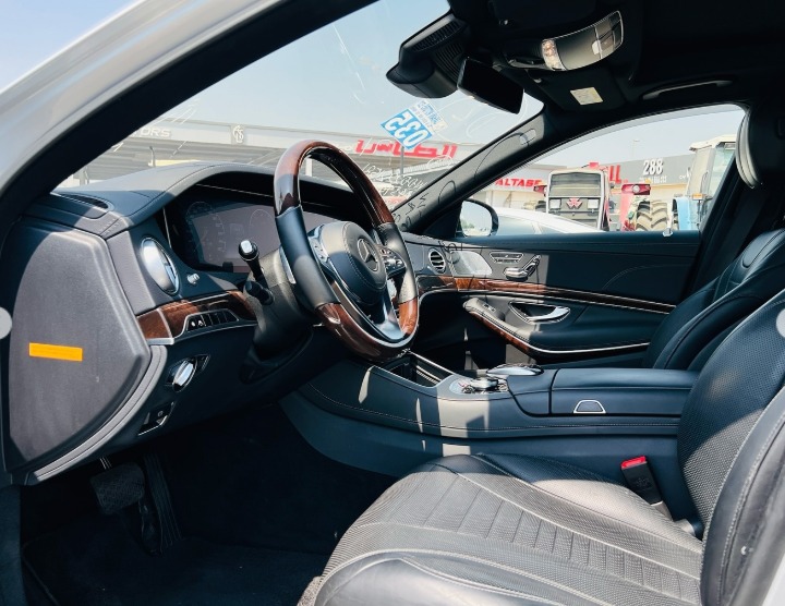 2019 MERCEDES BENZ S 450 Silver-Black CHASSIS GUARANTEE