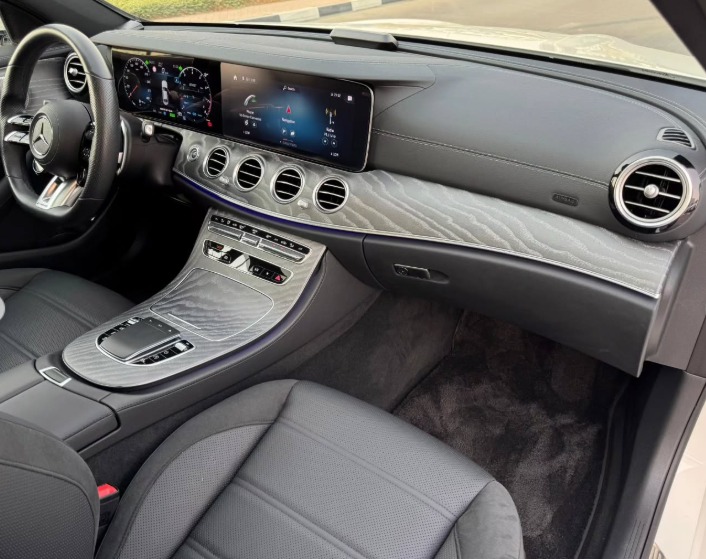 2023 MERCEDES BENZ E53 AMG V6 White AUCTION GRADE 4.5/B