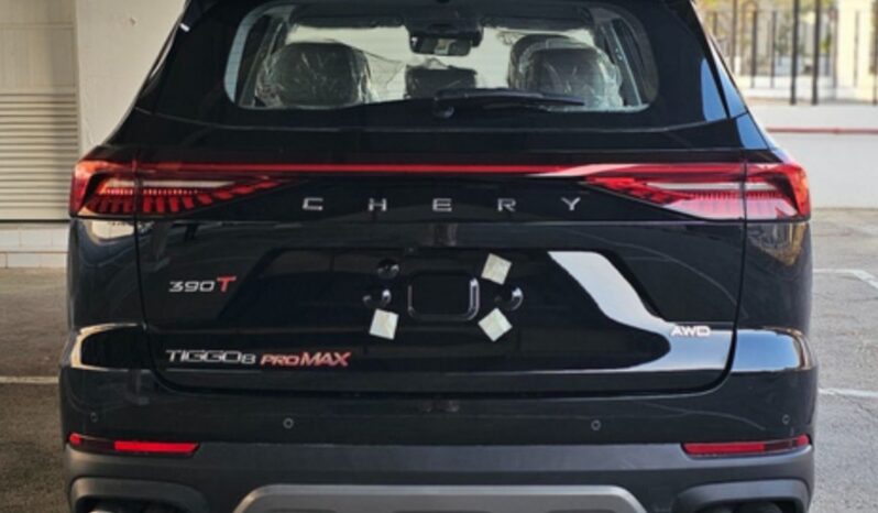 New 2024 Chery Tiggo 8 Pro Max 1.6L Turbocharged Engine Black