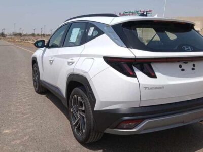 New 2025 Hyundai Tucson 1.6L Turbocharged Engine White