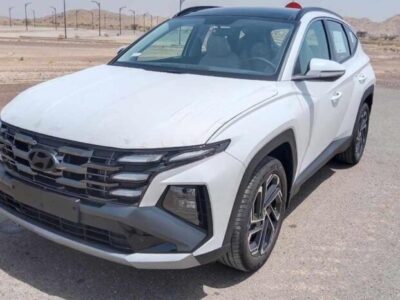 New 2025 Hyundai Tucson 1.6L Turbocharged Engine White