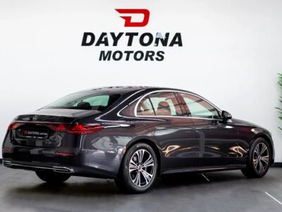 2024 Mercedes-Benz E-Class E 200 4 Cylinder Engine Black Tan