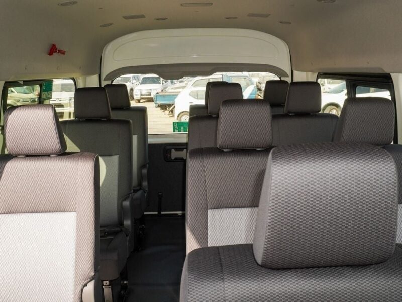 2025 Toyota HiAce 3.5L MT Petrol 6 Cylinder Engine GCC Specs White Beige