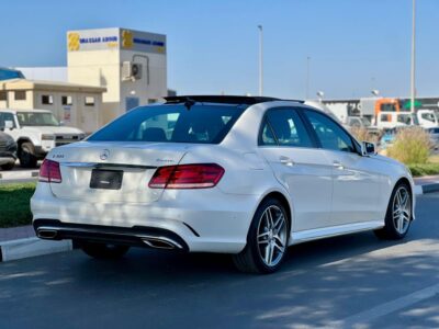 MERCEDES-BENZ E300 2.0-liter Turbocharged 4-Cylinder WHITE 2016
