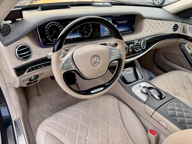 MERCEDES-BENZ S 600 6.0L V12 BLUE BEIGE 2016 A/T Petrol