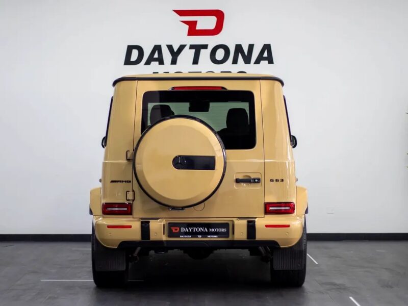 2023 Mercedes-Benz G-Class G 63 AMG SUV Beige White