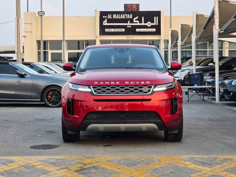 Land Rover Range Rover Evoque Model 2020 Red-Black