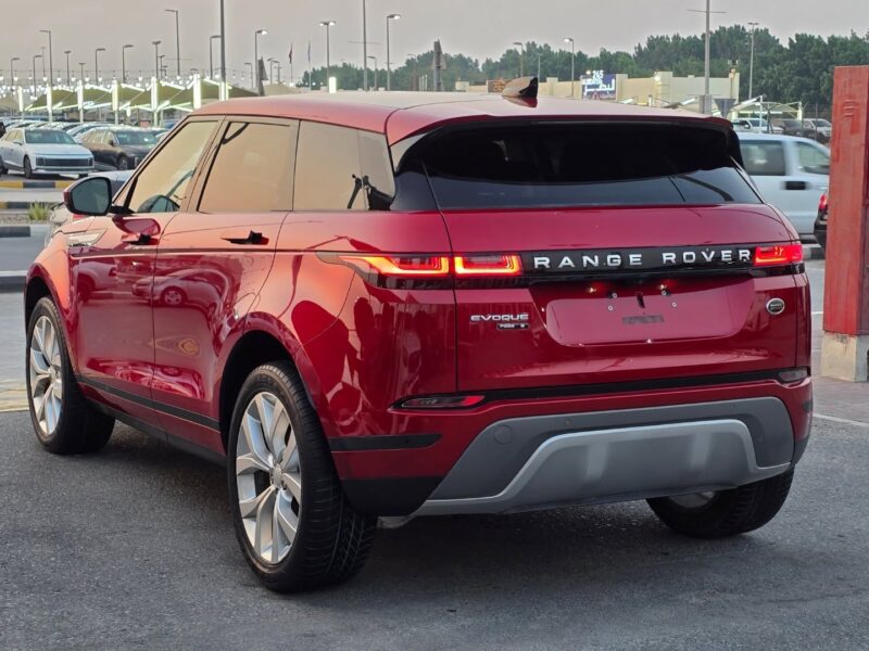 Land Rover Range Rover Evoque Model 2020 Red-Black