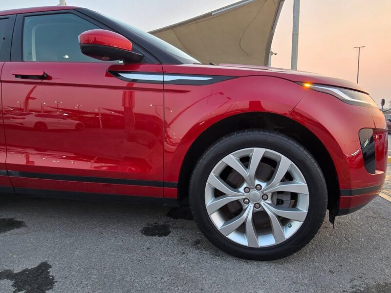 Land Rover Range Rover Evoque Model 2020 Red-Black