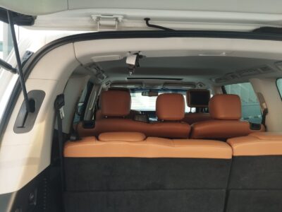 2016 Nissan Patrol SUV 5.6-liter Engine V8 White Tan