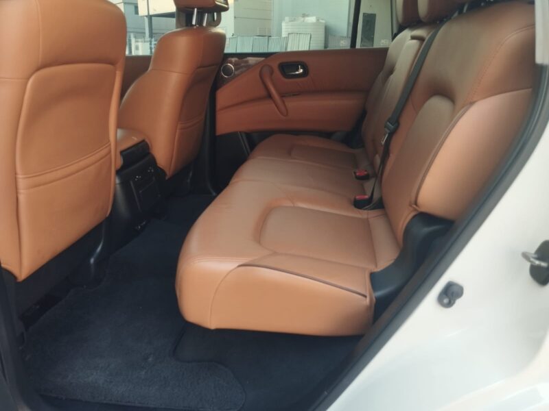 2016 Nissan Patrol SUV 5.6-liter Engine V8 White Tan