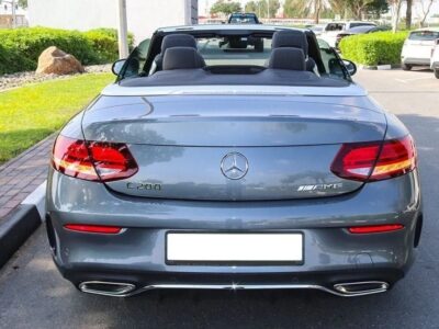 2023 Mercedes-Benz C200 4MATIC Cabriolet 1.5 Liter AWD Grey-Black