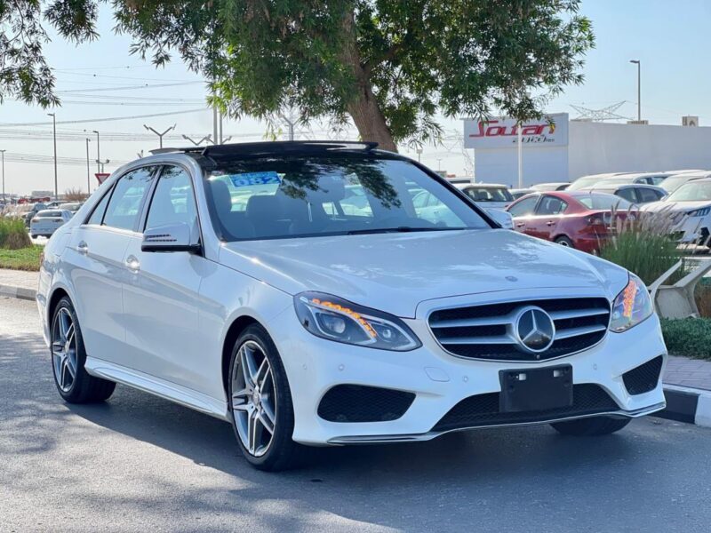MERCEDES-BENZ E300 2.0-liter Turbocharged 4-Cylinder WHITE 2016