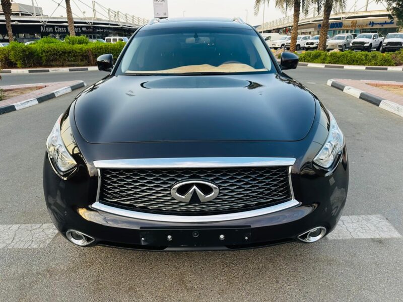2018 Infiniti QX70 3.7L V6 Engine SUV Black Brown