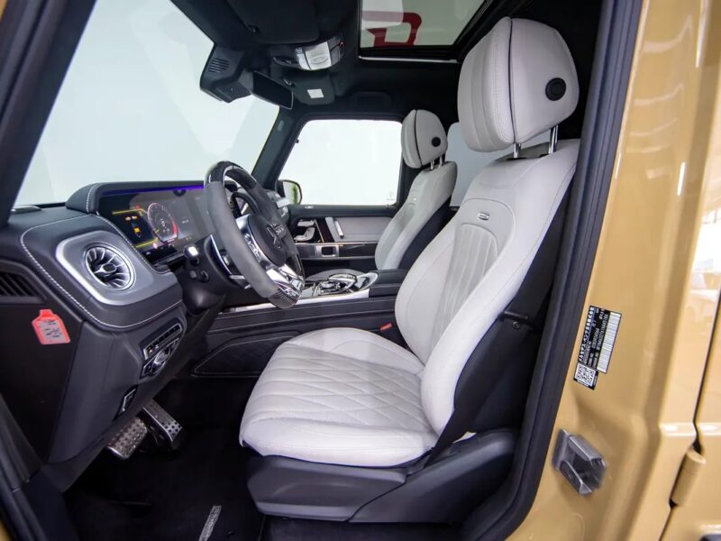 2023 Mercedes-Benz G-Class G 63 AMG SUV Beige White