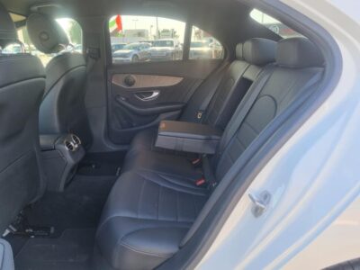 MERCEDES-BENZ C200 2.0-Liter Engine WHITE BLACK 2016