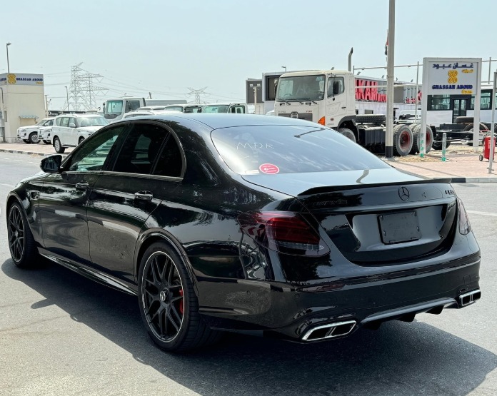 2017 MERCEDES BENZ E63 S 4MATIC+ 4.0 Twin-Turbocharged Petrol Engine Black