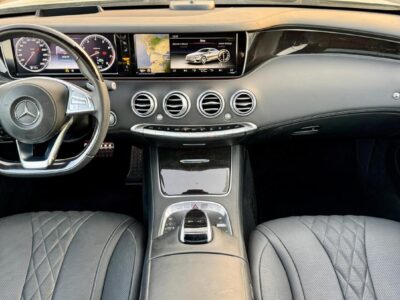 MERCEDES-BENZ S 550 8-Cylinder (V8) Engine WHITE GREY 2015