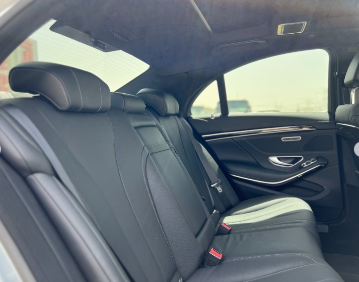 2015 MERCEDES BENZ S 400 h 3.5L V6 Hybrid Full Option Silver Black